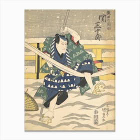 Print 6 By Utagawa Kunisada Canvas Print
