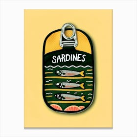 Sardines 2 Canvas Print