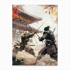 Samurai Warriors 1 Canvas Print