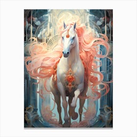 Aphrodite'S Horse Canvas Print