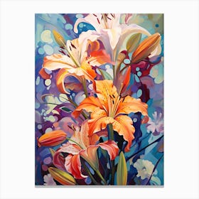 Lily Bouquet Canvas Print