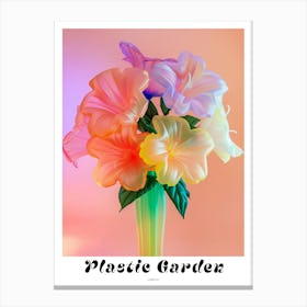 Dreamy Inflatable Flowers Poster Lobelia 2 Canvas Print