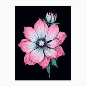 Pink Flower 9 Canvas Print