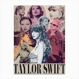 Taylor Swift The Eras Tour Celebrity Canvas Print
