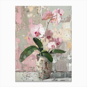 A World Of Flowers Orchid 4 Painting Canvas Print