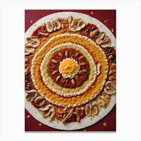 Rangoli 1 Canvas Print