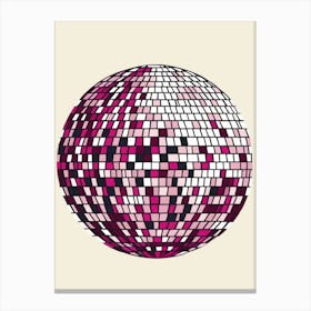 Disco Ball 17 Canvas Print