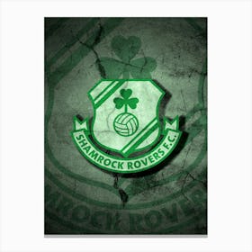 Shamrock Rovers F Canvas Print