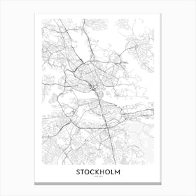 Stockholm Canvas Print
