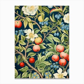 Apricots And Berries Canvas Print