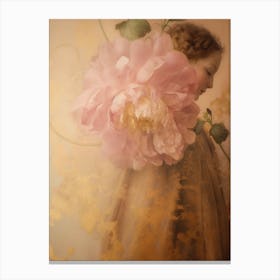 Peony Introspection Canvas Print