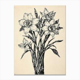 Daffodils 5 Canvas Print