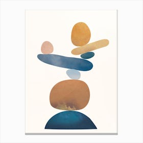 Balancing Stones 2 Canvas Print