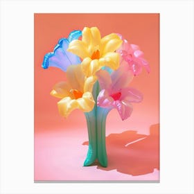 Dreamy Inflatable Flowers Daffodil 2 Canvas Print