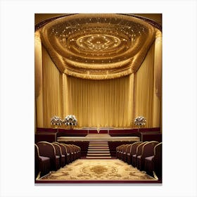 Stage Design Canvas Print