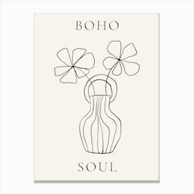 Boho Soul 72 Canvas Print