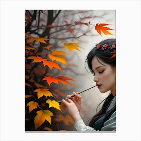 Autumn Leaves Canvas Print