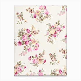 Floral Wallpaper 2 Canvas Print