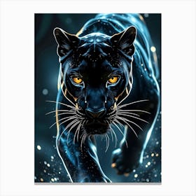 Wild Animal Creative Portrait 47 Canvas Print