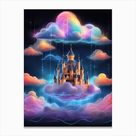 Castle In The Clouds 12 Canvas Print