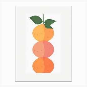 Tangerines 1 Canvas Print