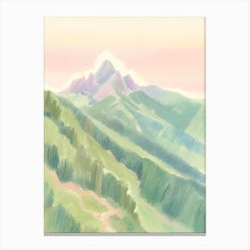 Mountain Range 5 Canvas Print