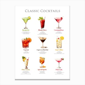 Cocktail Hour Canvas Print