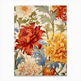 Chrysanthemums Canvas Print