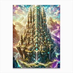 Space City Canvas Print