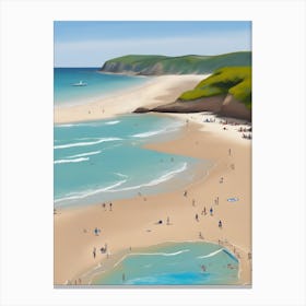 St Ives Beach Canvas Print