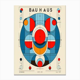 Bauhaus exhibition print 8 Canvas Print