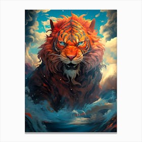 Tiger Art Canvas Print