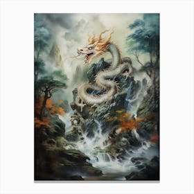 Dragon Natural Scene 8 Canvas Print