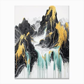 Lhotse Majesty Textured Serenity Canvas Print