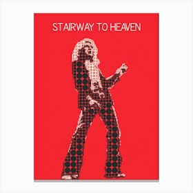 Stairway To Heaven Robert Plant Led Zeppelin Canvas Print