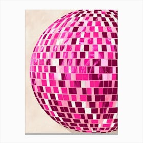 Disco Ball 50 Canvas Print