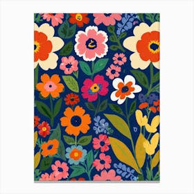 Floral Pattern Canvas Print