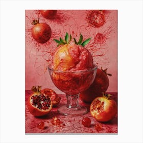 Pomegranate 5 Canvas Print