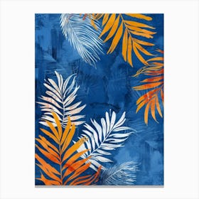 Tropical Leaves 60 Canvas Print