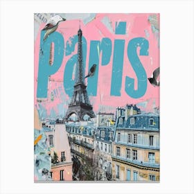 Paris Travel Canvas Print