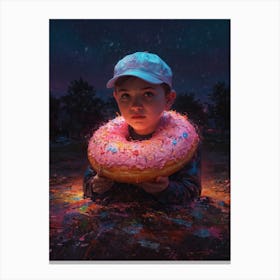 Strangers In The Night Canvas Print