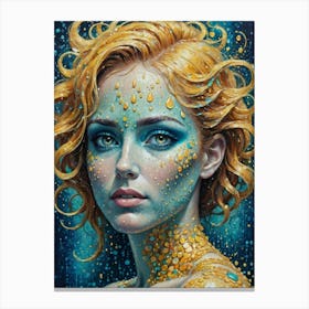 Mermaid 6 Canvas Print