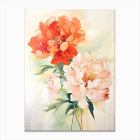 Peonies 26 Canvas Print