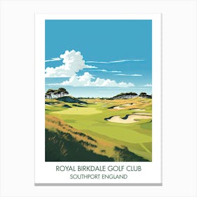 Royal Birkdale Golf Club   Southport England 4 Canvas Print