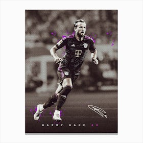 Harry Kane Bayern Munich 4 Canvas Print