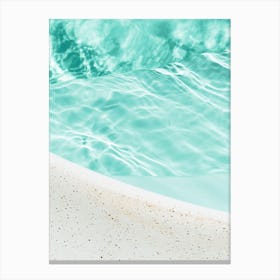 Turquoise Pool Water Canvas Print