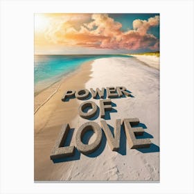 Power Of Love 1 Canvas Print