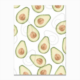 Avocado  I Canvas Print