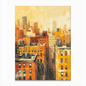 New York City Skyline 1 Canvas Print