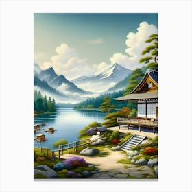 Japanese House 1 Canvas Print